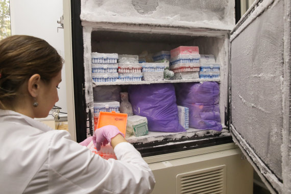 Photo by Scanpix / Vaccine development work at the Gamalay Institute of Epidemiology and Microbiology in Russia