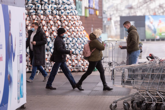 Photo by Sigismund Gedvila / 15min / Quarantine in Vilnius