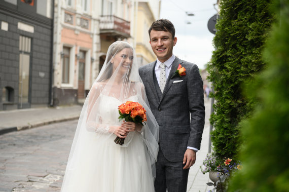 Arno Strumila / 15min photo / Linas Kojala and Ieva Radzevičiūtė's wedding moment