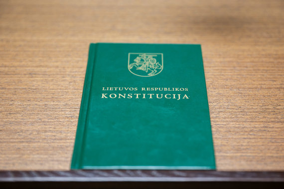 Photo by Sigismund Gedvila / 15min / Constitution of the Republic of Lithuania