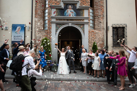 Arno Strumila / 15min photo / Linas Kojala and Ieva Radzevičiūtė's wedding moment