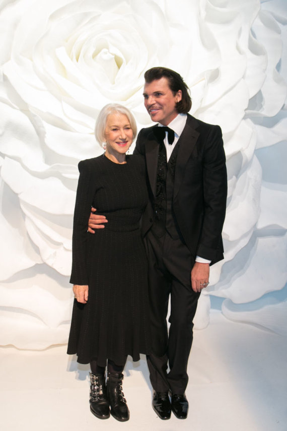 Photo of Julius Kalinskas / 15min / Helen Mirren and Juozas Statkevičius