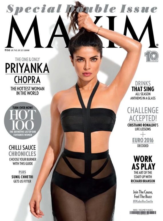 „Maxim“ viršelis/Priyanka Chopra