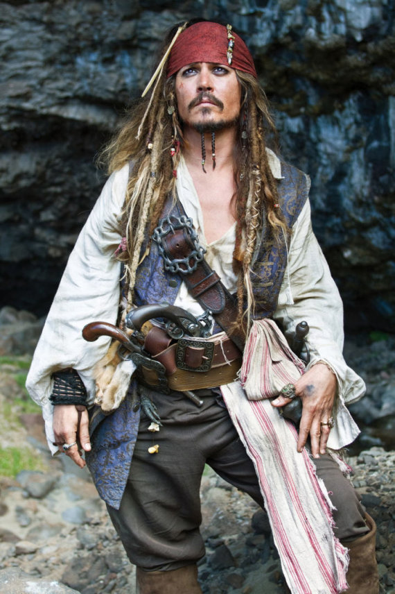 Kadras iš filmo/Johnny Deppas filme „Karibų piratai: ant keistų bangų“ (2011 m.)