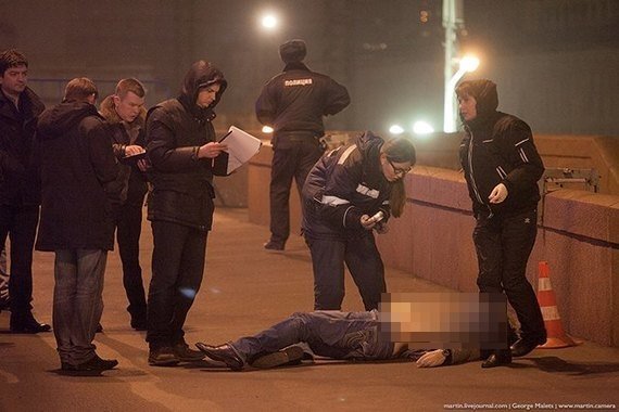 Twitter iliustr./Maskvoje nušautas Borisas Nemcovas