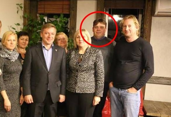 „Facebook“ nuotr./Žydrūnas Marcinkevičius su partijos kolegomis