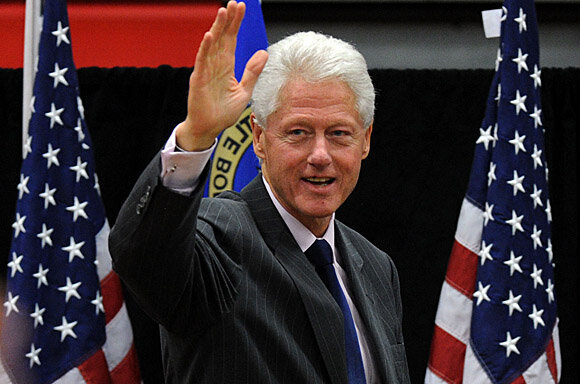 Buvęs JAV prezidentas Billas Clintonas gruodžio 2 dieną viešės Ciuriche