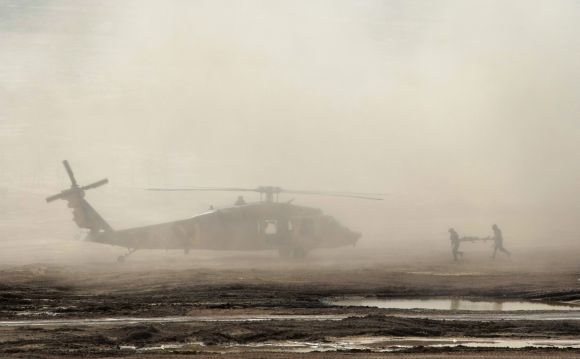 „Reuters“/„Scanpix“ nuotr./Sraigtasparnis Black Hawk