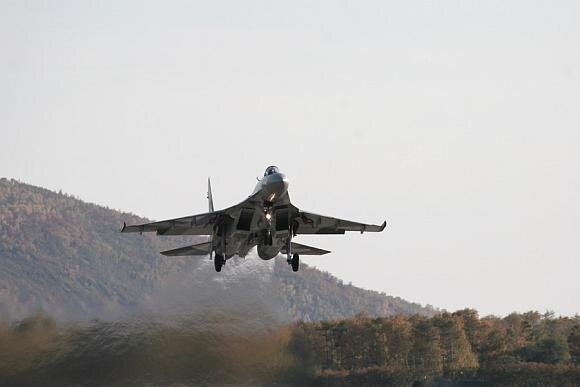 sukhoi.org nuotr./usijos naikintuvas „Su-35“