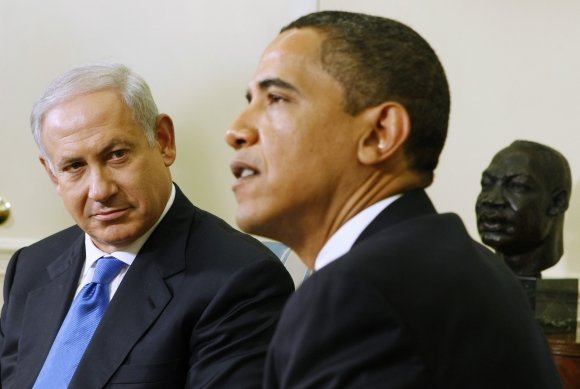„Reuters“/„Scanpix“ nuotr./Benjaminas Netanyahu ir Barackas Obama