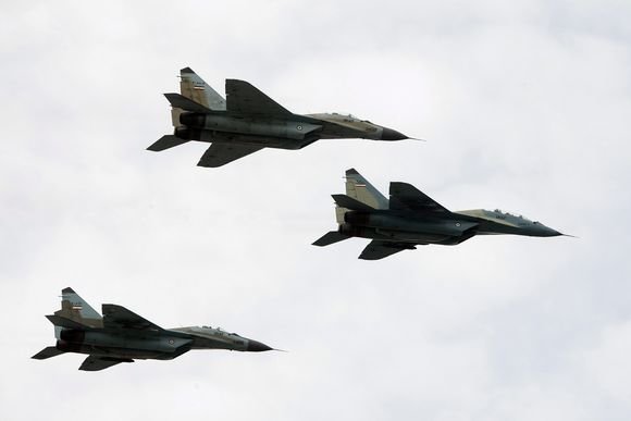 AFP/„Scanpix“ nuotr./Naikintuvai „MiG-29“