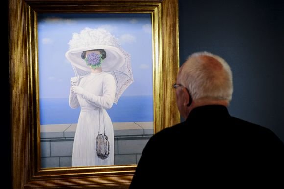 „Scanpix“ nuotr./Rene Magritte kūrinys