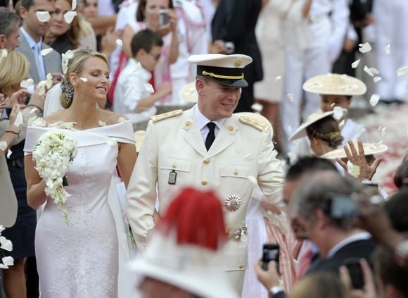 „Scanpix“ nuotr./Monako karališkoji pora prisiekė amžiną meilę prieš Dievą