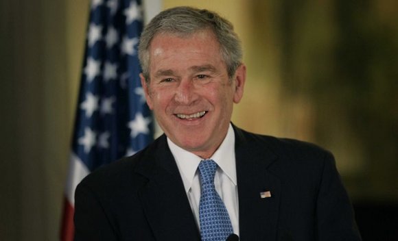 „Scanpix“ nuotr./JAV prezidentas George'as W.Bushas.