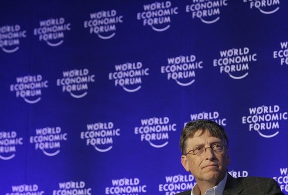 „Reuters“/„Scanpix“ nuotr./Bilas Gatesas Davose