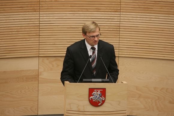 Irmanto Gelūno/15min.lt nuotr./Algimantas Valantinas Seimo paprašė teisėsaugai atiduoti tris parlamentarus.