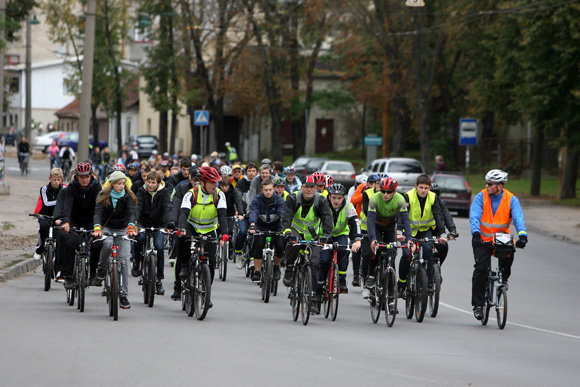 Eriko Ovčarenko/15min.lt nuotr./Dviračių paradas