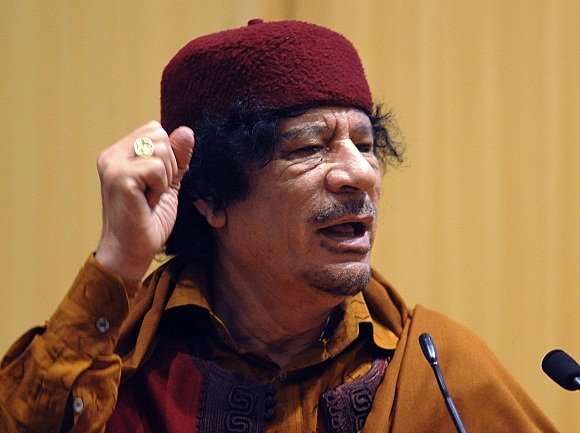 „Scanpix“ nuotr./Libijos diktatorius Muammaras Khadafi