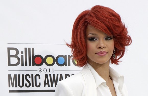 „Reuters“/„Scanpix“ nuotr./Rihanna (2011 m. gegužės 2 d.)