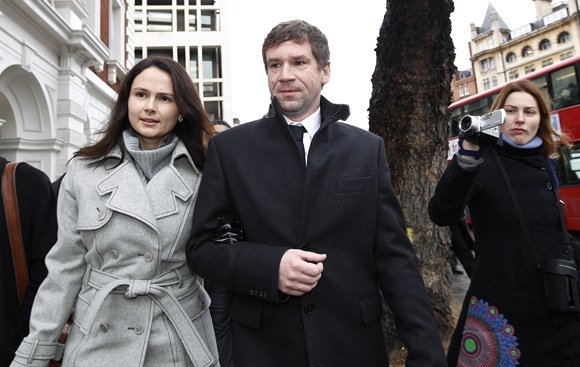 „Reuters“/„Scanpix“ nuotr./Vladimiras Antonovas su žmona Olga