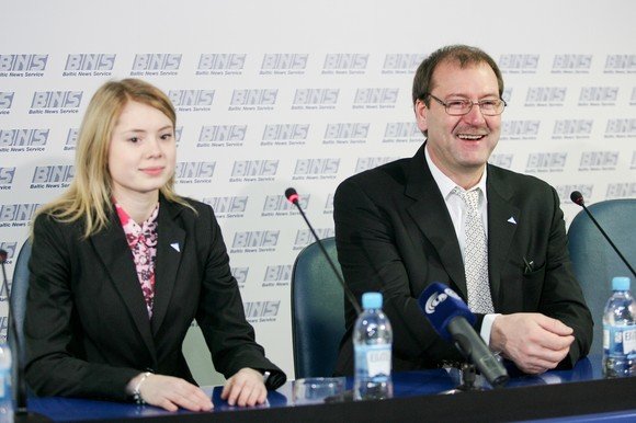 Ieva Kačinskaitė ir Viktoras Uspaskichas