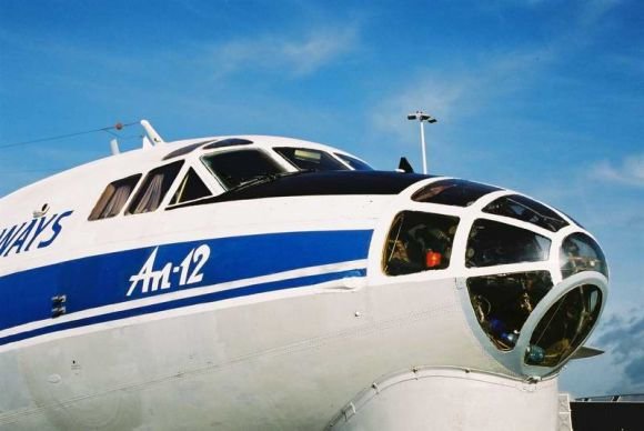 airliners.net nuotr./Lėktuvas An-12