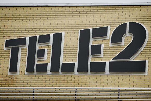 „Scanpix“ nuotr./„Tele2“ logotipas