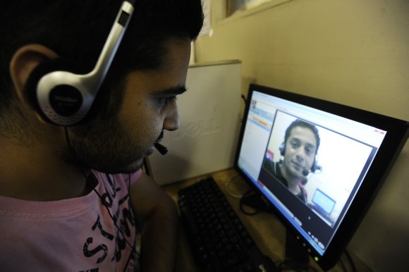 „Reuters“/„Scanpix“ nuotr./„Skype“ vaizdo pokalbis