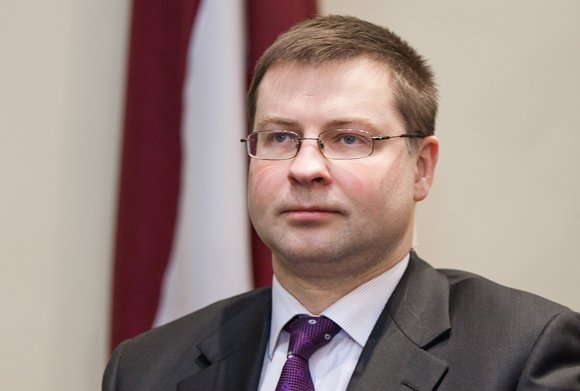 BFL/Tomo Lukšio nuotr./Latvijos premjeras Valdis Dombrovskis