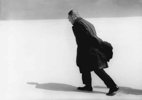 Antano Sutkaus nuotr./Jeanas Paolis Sartre`as Nidoje 1965 m.