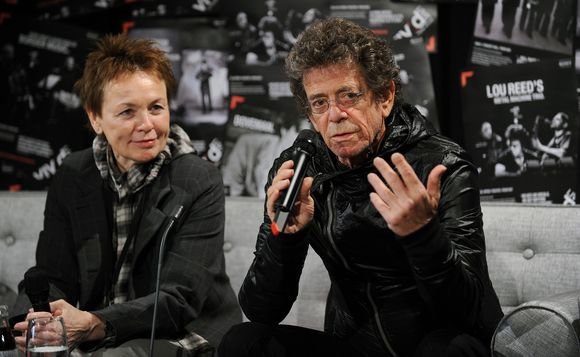 AFP/„Scanpix“ nuotr./Laurie Anderson ir Lou Reedas