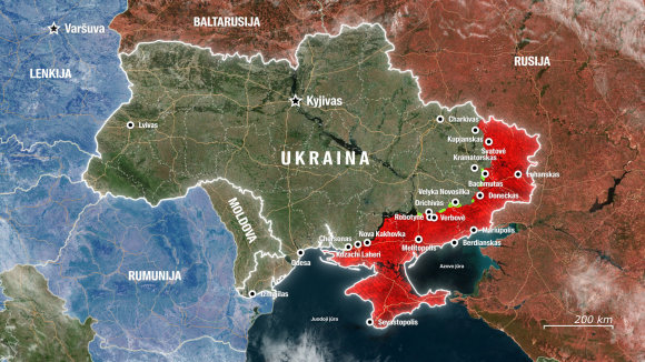 Ukrainos žemėlapis 2023 09 29 