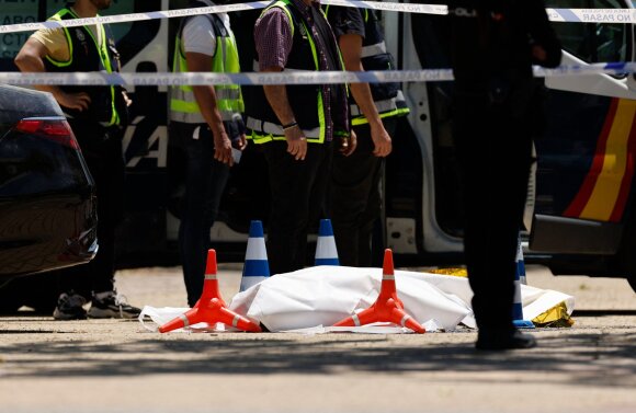 Nušautas Andrijus Portnovas / AFP