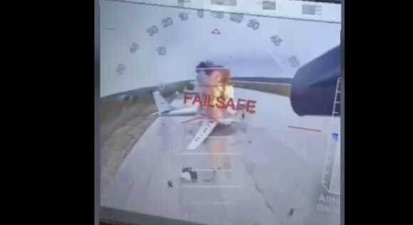 AP/„Scanpix“/Ukrainos dronų ataka prieš Rusiją