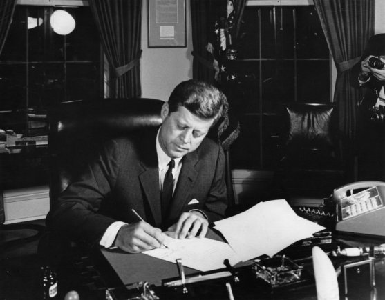 Abbie Rowe'o / Johno F.Kennedy prezidentinės bibliotekos ir muziejaus nuotr./Johnas F.Kennedy