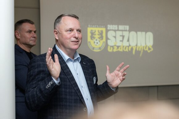 Klubo nuotr./FA „Šiaulių“ direktorius Deivis Kančelskis