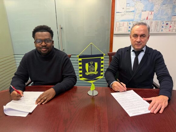 fkriteriai.lt nuotr./Clancy Osei Konadu ir Janas Nevoina