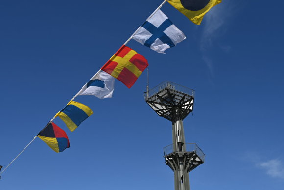 Klaipėdos uosto direkcijos nuotr./Radaro bokštas Smiltynėje