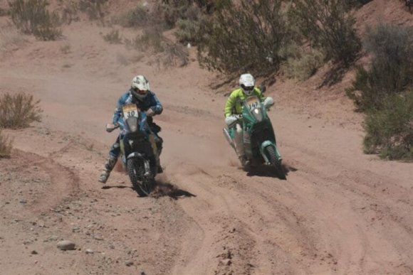Claudio Castro, Wikimedia nuotr./Dakaro ralio motociklininkai 2009 metais Argentinoje