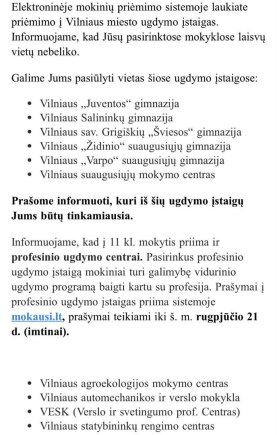 Aleksandro Nemunaičio feisbuko nuotr./Gautas pasiūlymas dėl mokyklos iš Vilniaus miesto savivaldybės