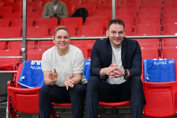 „Kibirkštis“ nuotr./Sandra Linkevičienė ir Arnas Labuckas