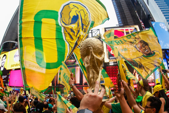 Imago / Scanpix nuotr./Brazilijos futbolo fanai