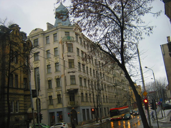 Wikimedia Commons nuotr./Chajos Kreimer daugiabutis Vilniuje