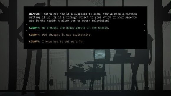 Kadras iš žaidimo/Žaidimas „Kentucky Route Zero“