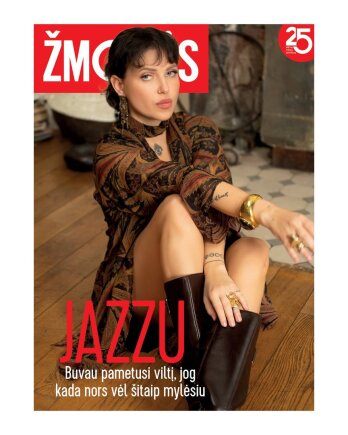 Žurnalo viršelis/Justė Arlauskaitė-Jazzu