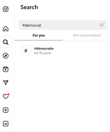 Instagrame nėra rezultatų su raktažodžiu demokratas ar demokratai