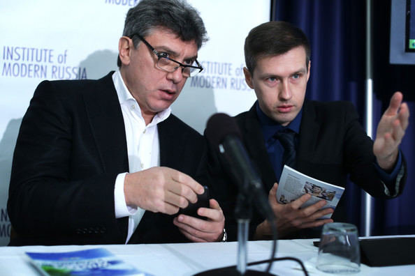 „Facebook“ nuotr./Leonidas Martyniukas (dešinėje) ir Borisas Nemcovas