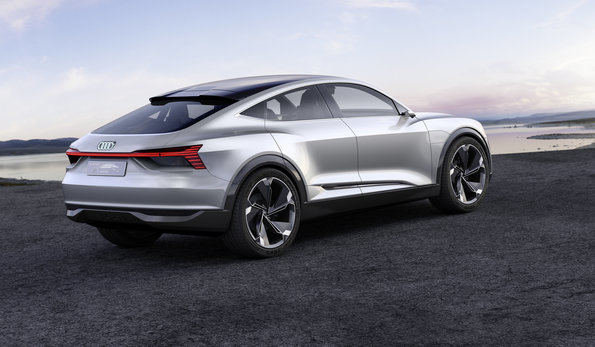 Šanchajuje bus pristatytas elektra varomas „Audi e tron Sportback“