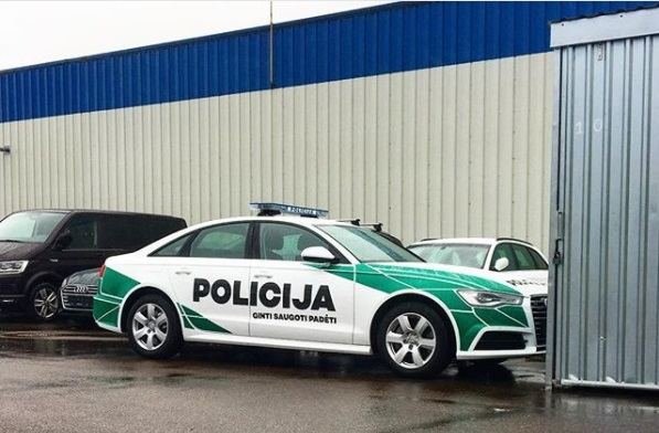 Instagram nuotr./Policijos automobilio dizaino variantas