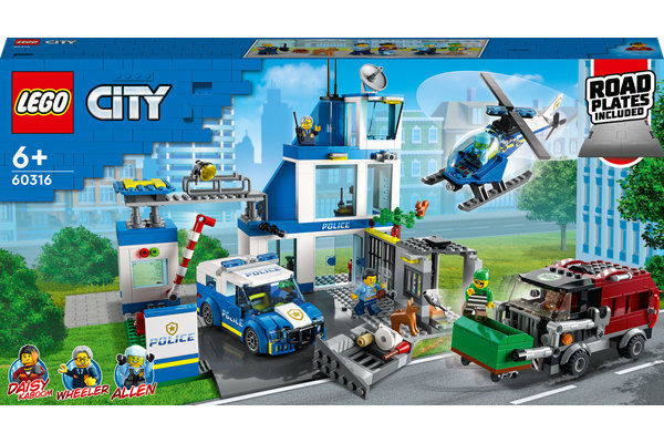 „Žaislų planetos“ nuotr./LEGO® „City Police“ Policijos nuovada